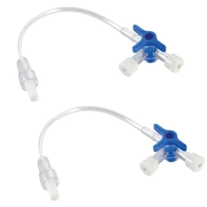 3-way stopcock with 10 cm extension line