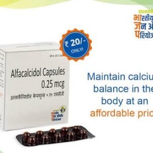 Alfacalcidol Soft Gelatin Capsules 0.25 mcg